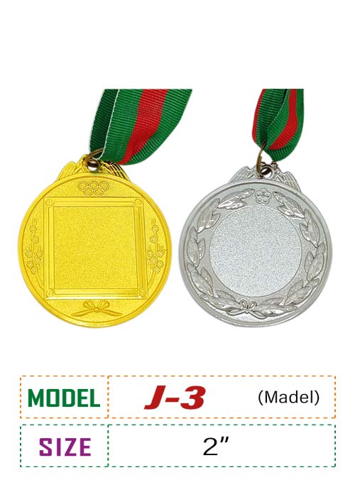 Metal Medals J 3