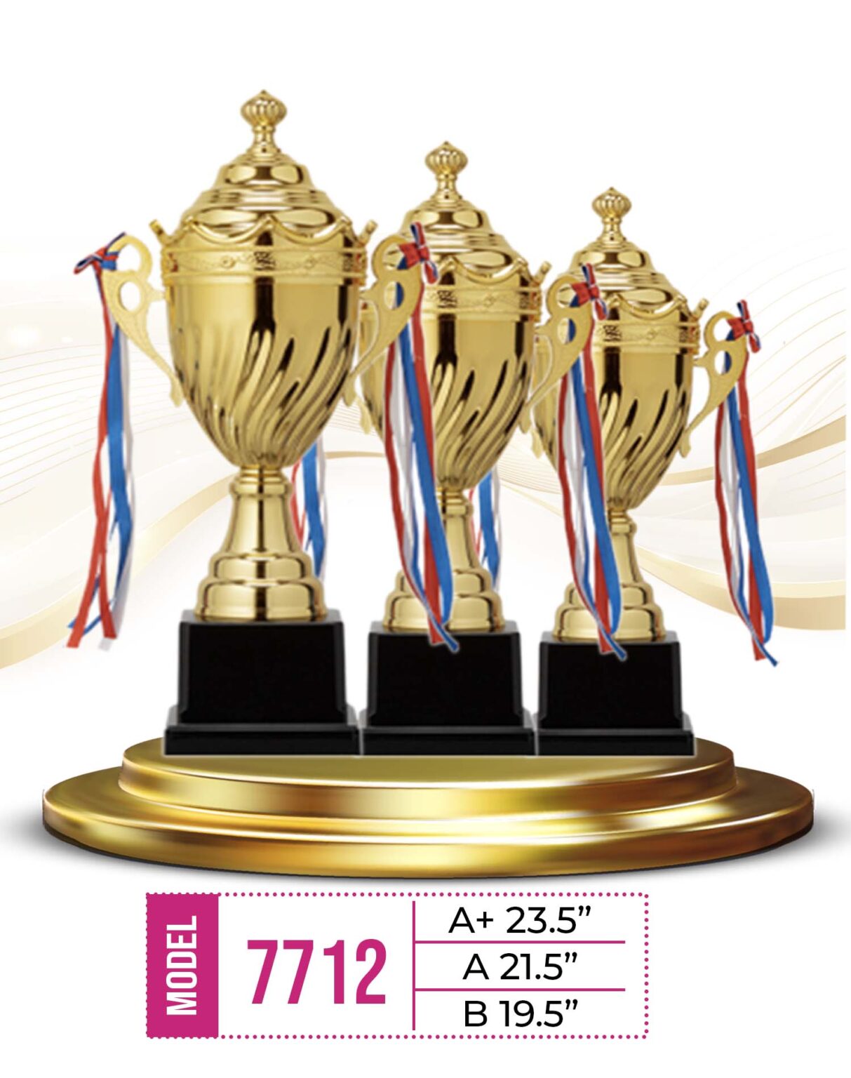 Metal Trophy 7712