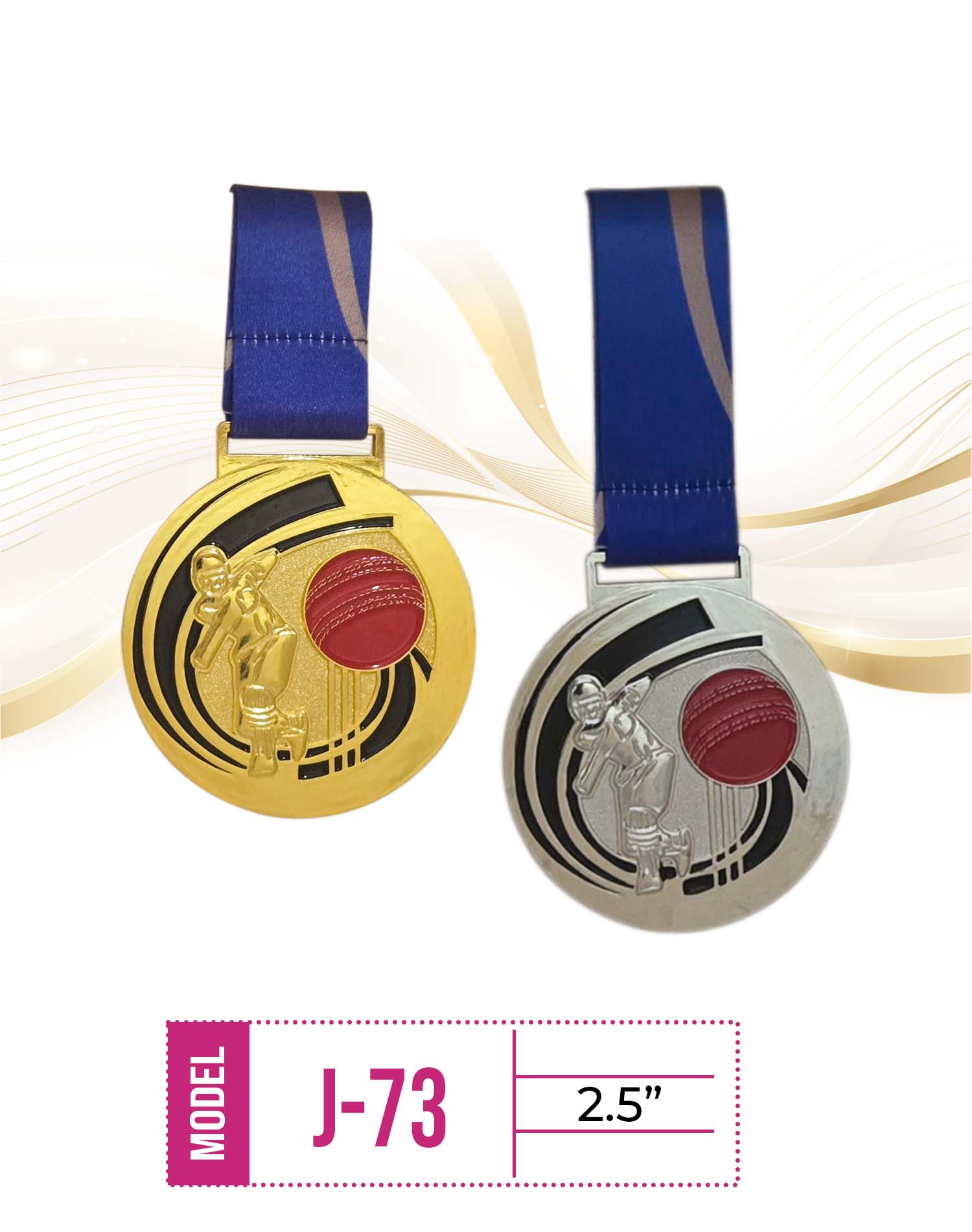 Metal Medals J73