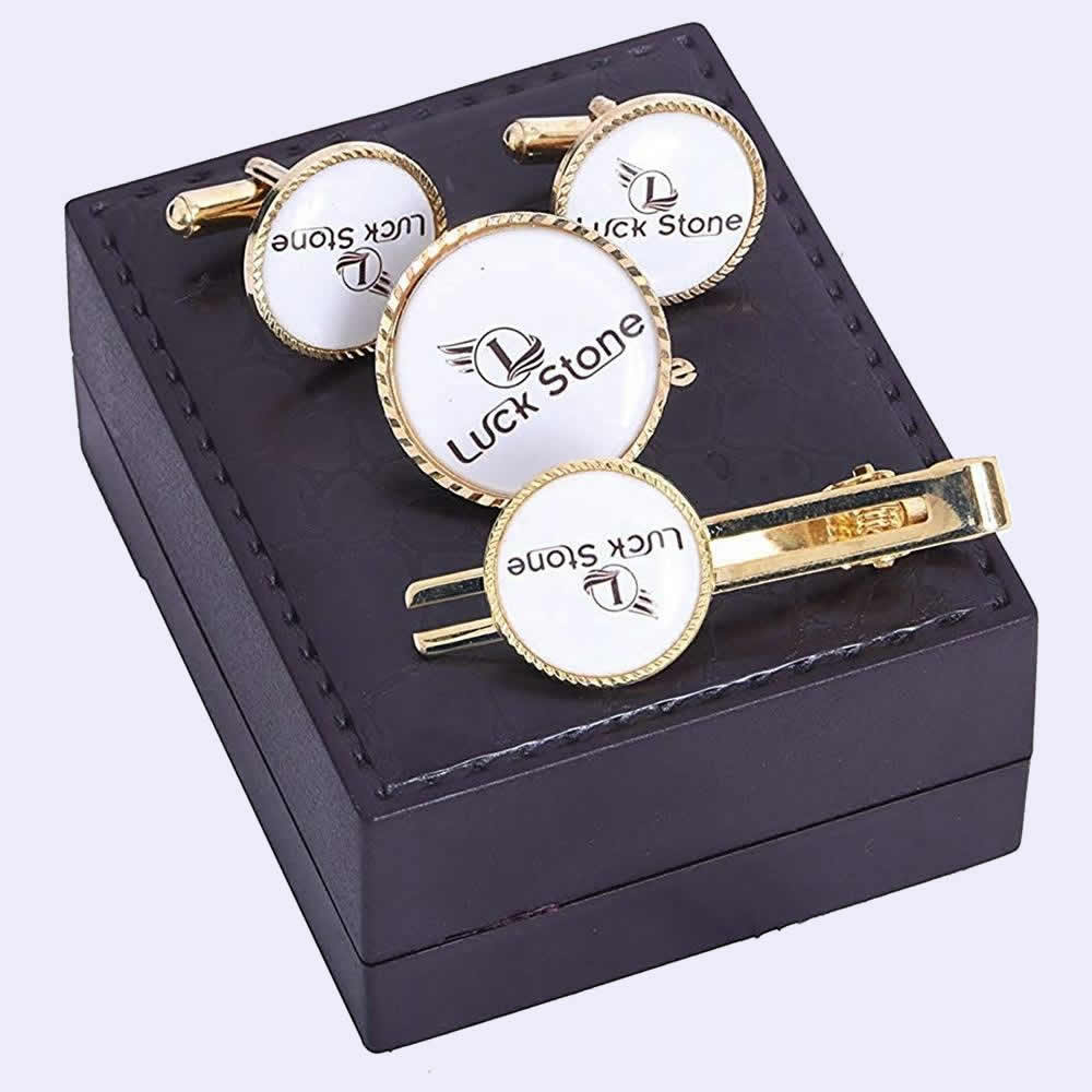 Coatpin, Cufflinks & Tie Clip Set